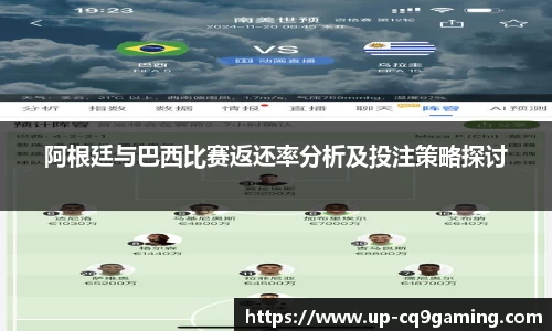 阿根廷与巴西比赛返还率分析及投注策略探讨